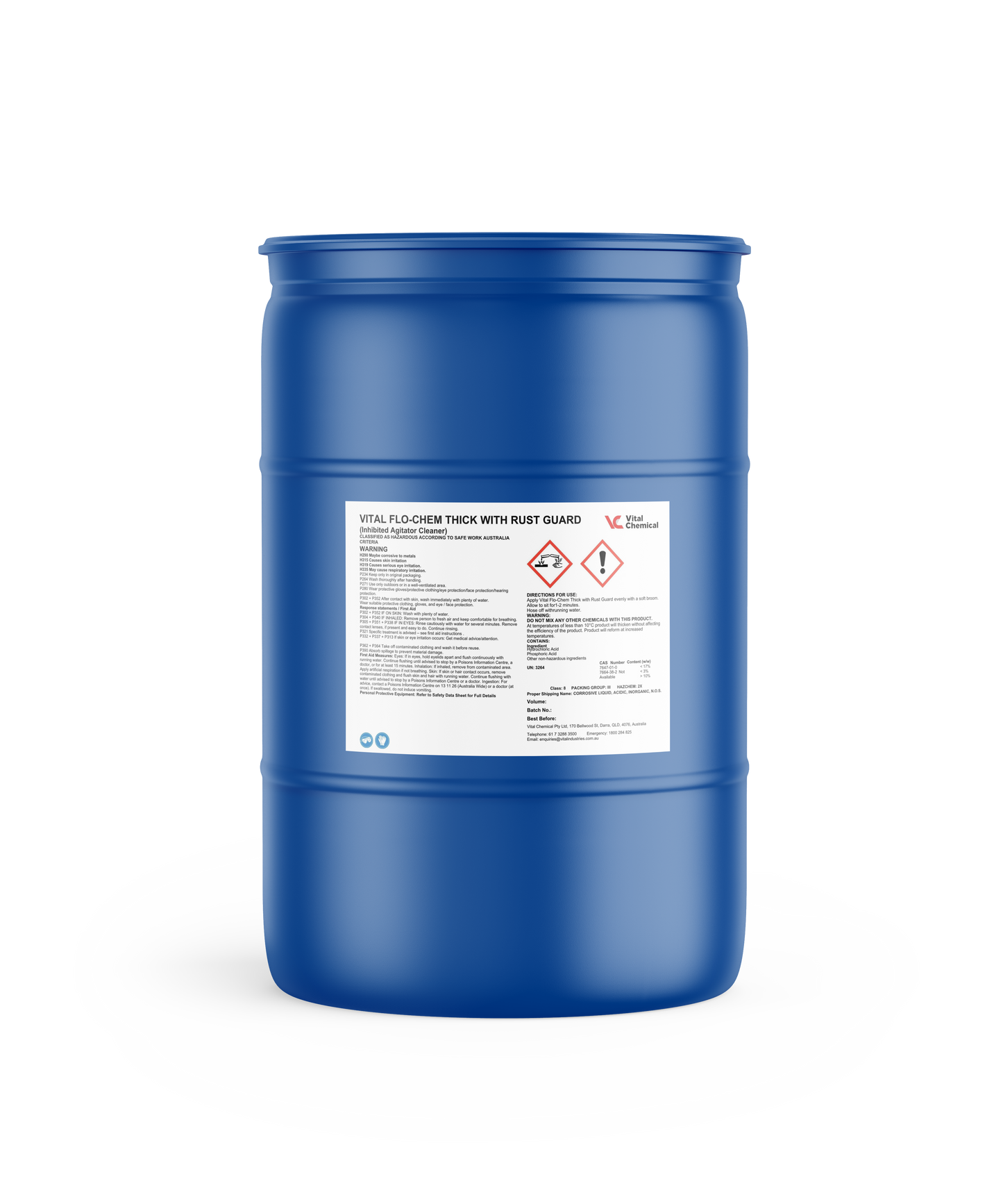 Vital Flo-Chem Thick with Rust Guard - 205L